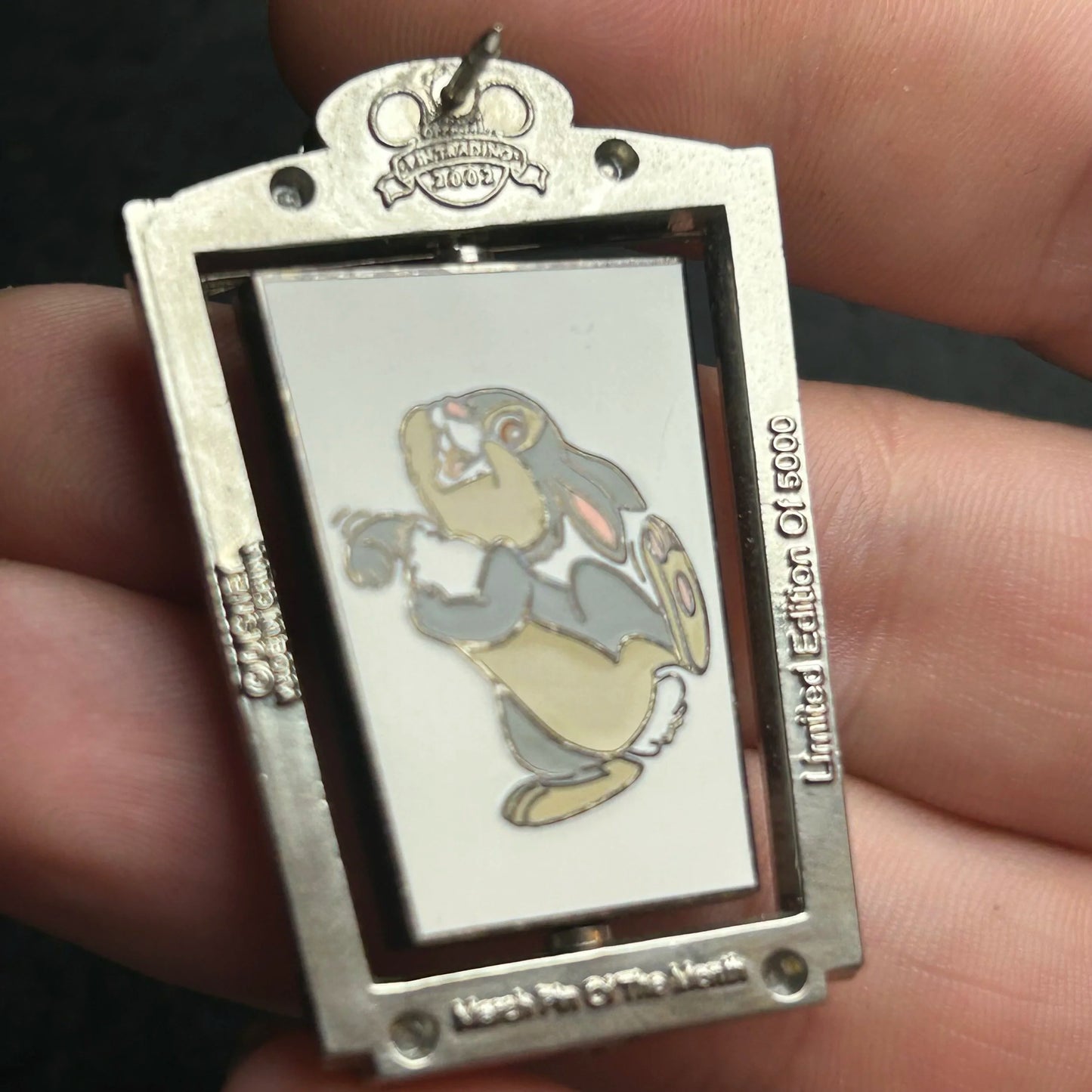 2002 - Thumper 1942 - Bambi -  LE 5,000 - Animation Legends - Spinner - Disney Pin