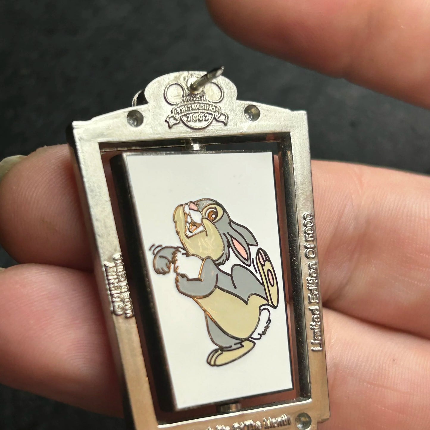 2002 - Thumper 1942 - Bambi -  LE 5,000 - Animation Legends - Spinner - Disney Pin