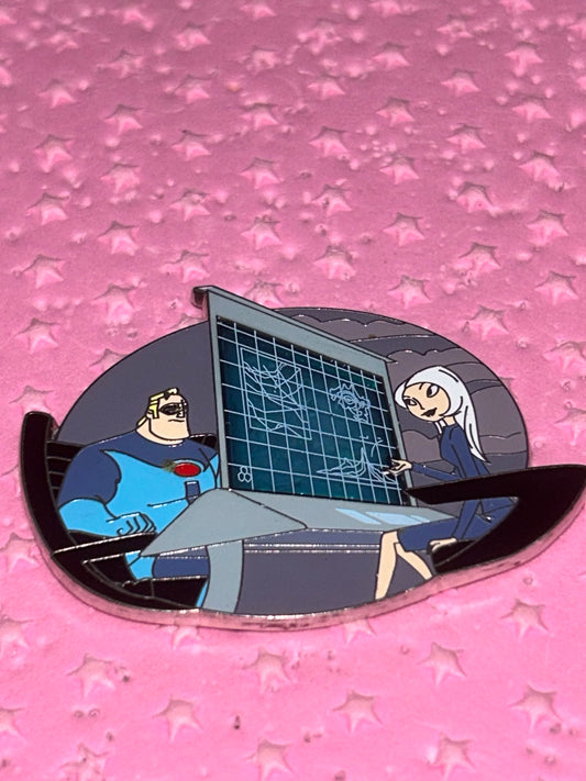 2019 - Mr Incredible and Mirage - LE 3,000 - Disney Pin
