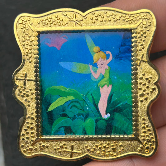 2003 - Tinker Bell - Picture Frame - LE 2,500 - Disney Pin on Pin
