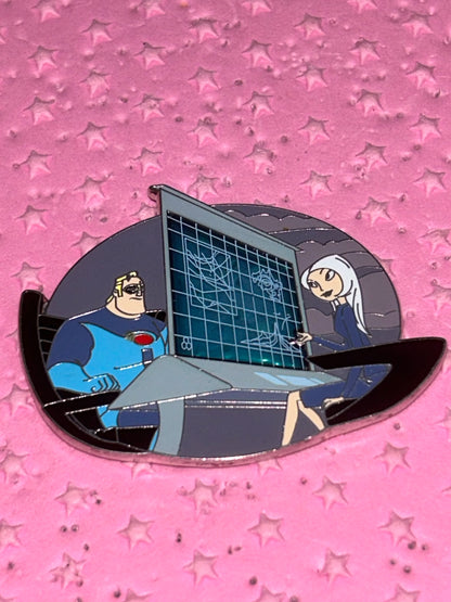 2019 - Mr Incredible and Mirage - LE 3,000 - Disney Pin