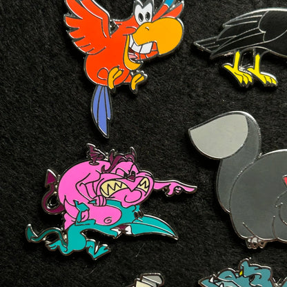 FULL SET - 2023 - 6 Pins - Disney Villain Sidekick Booster Set - Disney Pin