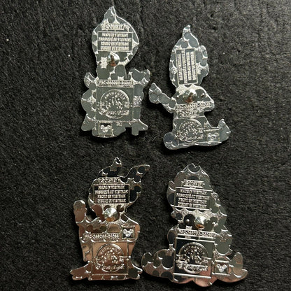 FULL SET - 2024 - 4 Pins Villains Booster Set