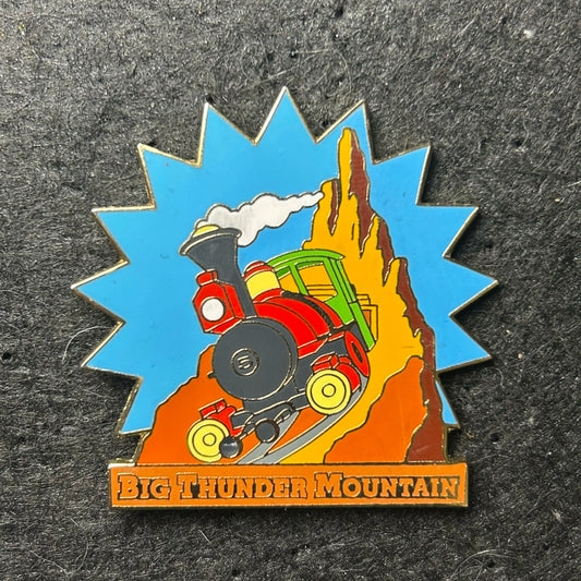 2000 - Big Thunder Mountain - Main Attractions- Magic Kingdom - WDW - Disney Pin