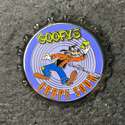 2003 - Goofy - Grape Soda - Bottle Cap - WDW - Disney Pin