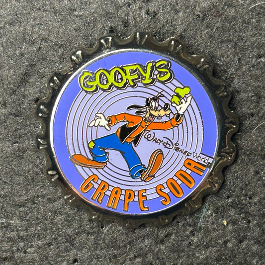 2003 - Goofy - Grape Soda - Bottle Cap - WDW - Disney Pin
