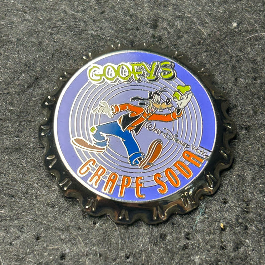 2003 - Goofy - Grape Soda - Bottle Cap - WDW - Disney Pin