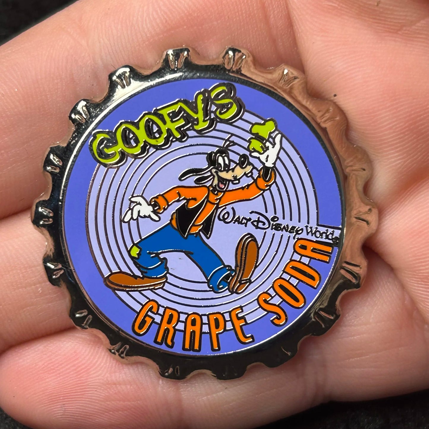 2003 - Goofy - Grape Soda - Bottle Cap - WDW - Disney Pin