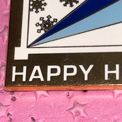 2008 - Happy Holidays - Christmas - Cast Member Exclusive - Pin