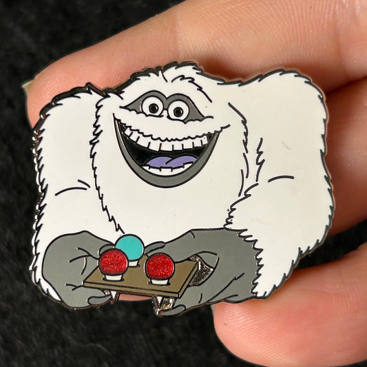 2022 - Marshmallow - Abominable Snowman - Monsters Inc - Pixar - Christmas - Mystery Pin