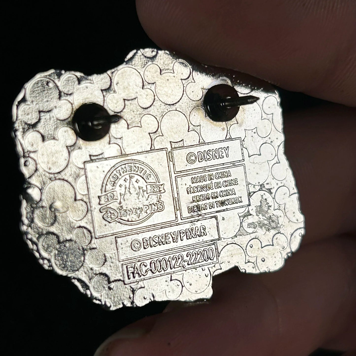 2022 - Marshmallow - Abominable Snowman - Monsters Inc - Pixar - Christmas - Mystery Pin