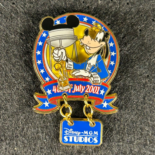 2001 - Goofy - 4th of July - MGM Studios - Limited Edition 3,500 - Disney Pin