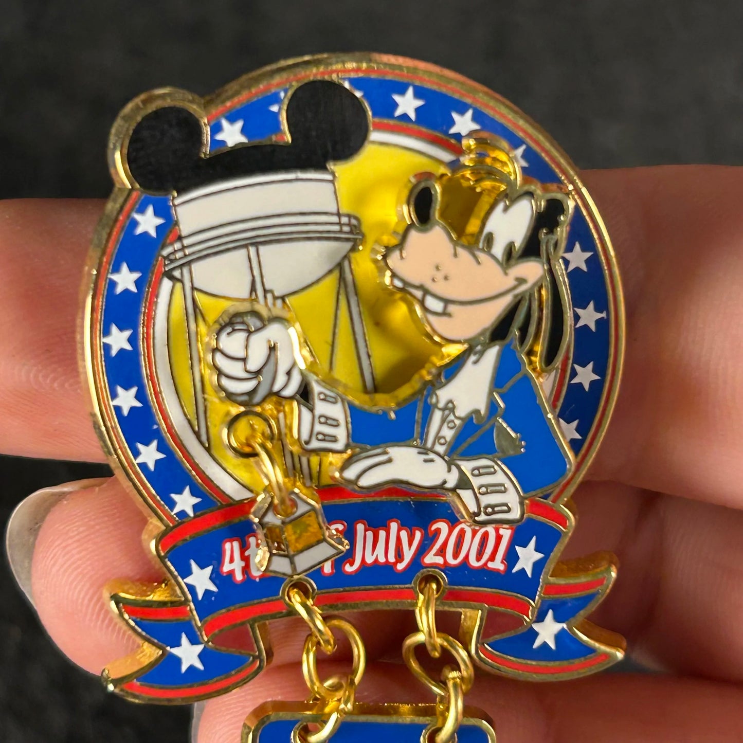 2001 - Goofy - 4th of July - MGM Studios - Limited Edition 3,500 - Disney Pin