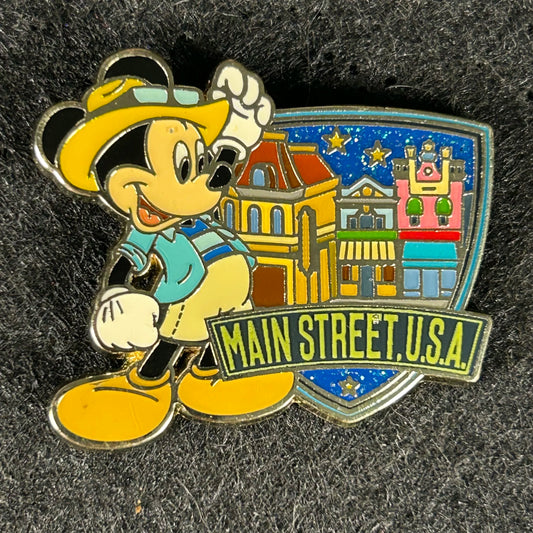 2018 - Mickey Mouse - Main Street - Glitter Night - HKDL - Disney Pin