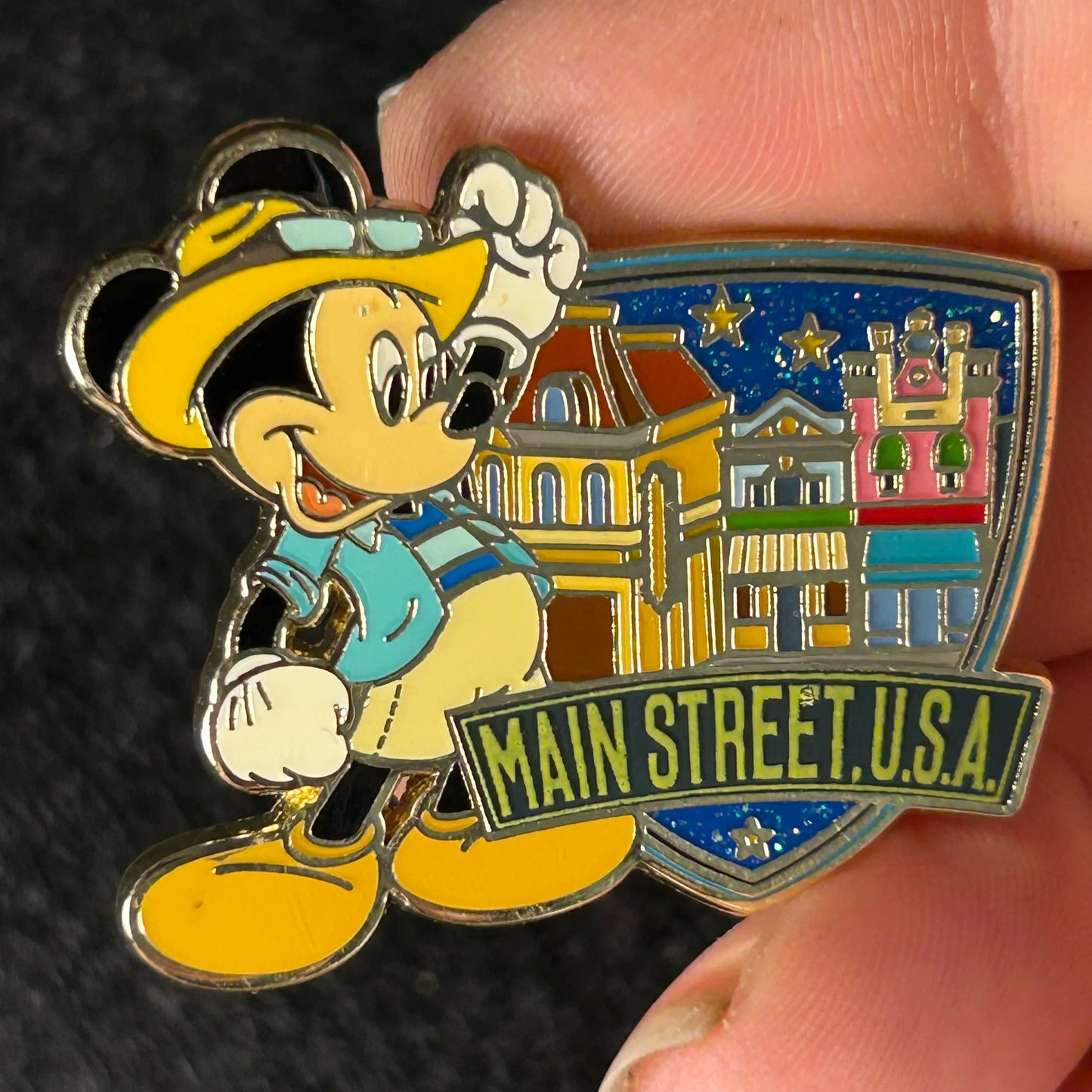 2018 - Mickey Mouse - Main Street - Glitter Night - HKDL - Disney Pin