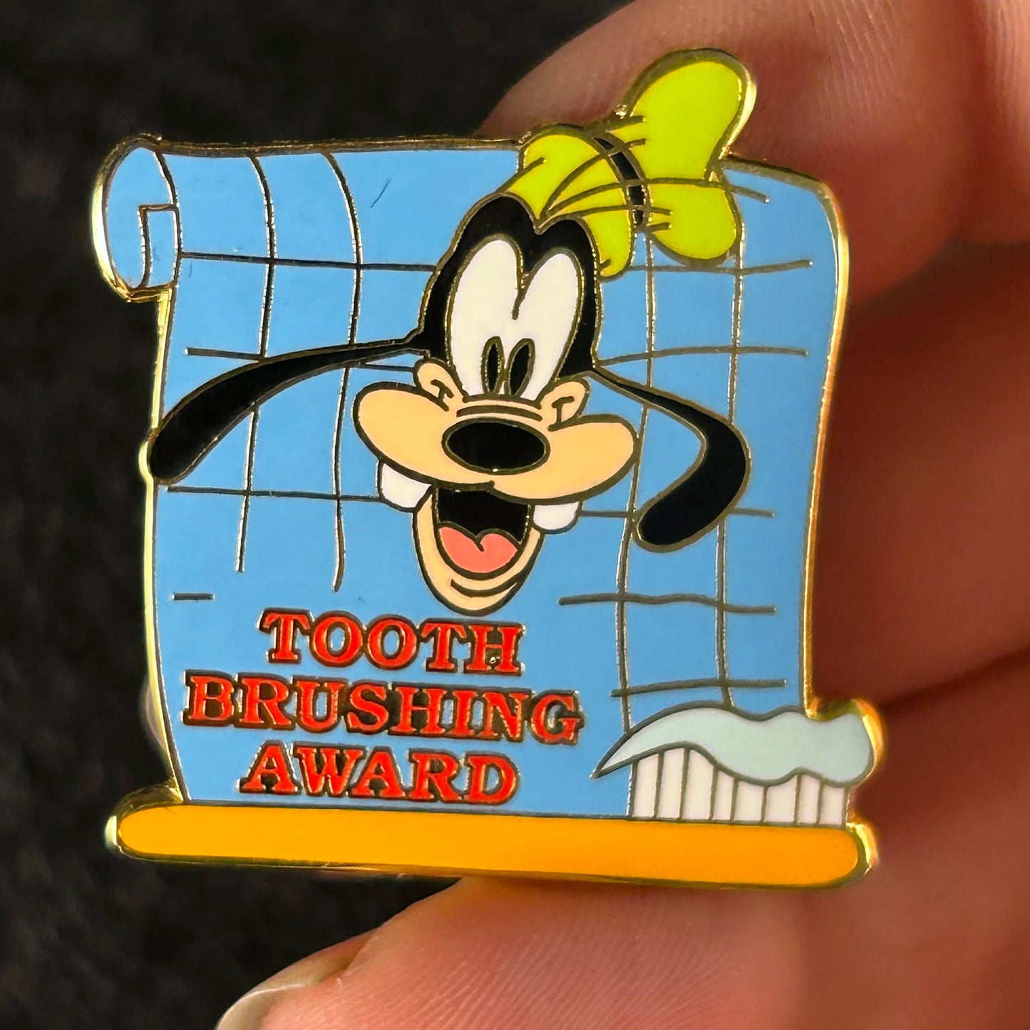 2001 - Goofy - Tooth Brushing Award - Disney Pin