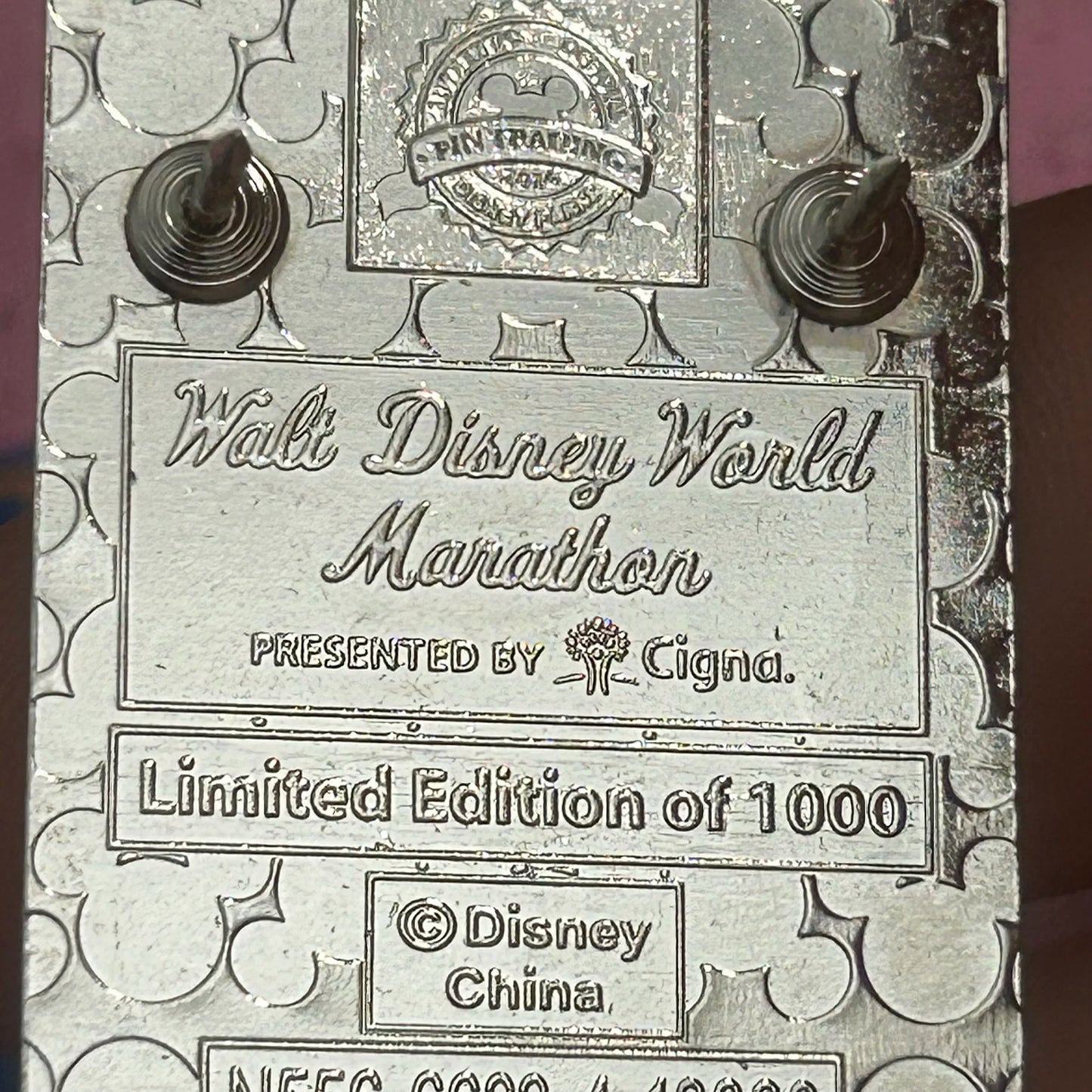 2014 - Mickey Mouse - Run Disney - I Did It! - 26.2 Miles - LE 1,000 - Pin