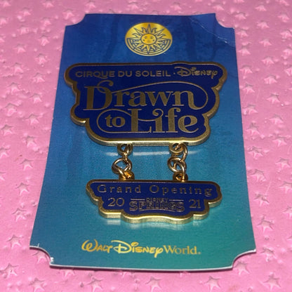 2021 - Cirque Du Soleil - Drawn To Life - Disney Springs - Pin