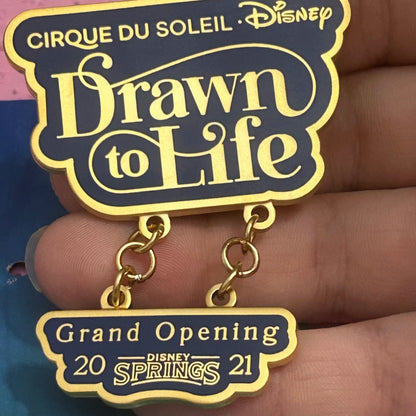 2021 - Cirque Du Soleil - Drawn To Life - Disney Springs - Pin