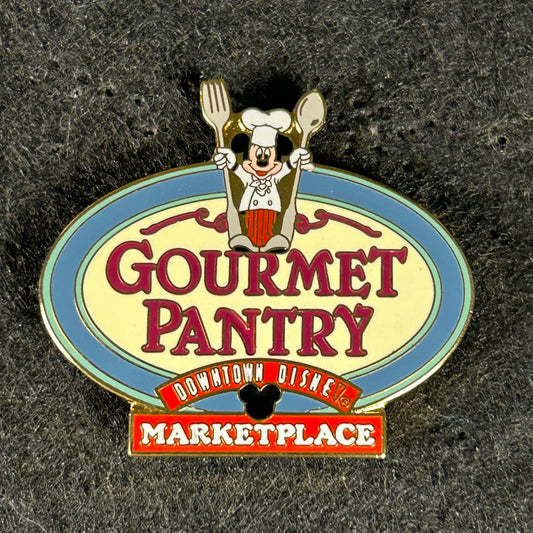 Vintage - Mickey Mouse - Gourmet Pantry - Downtown Disney - Marketplace - Disney Pin