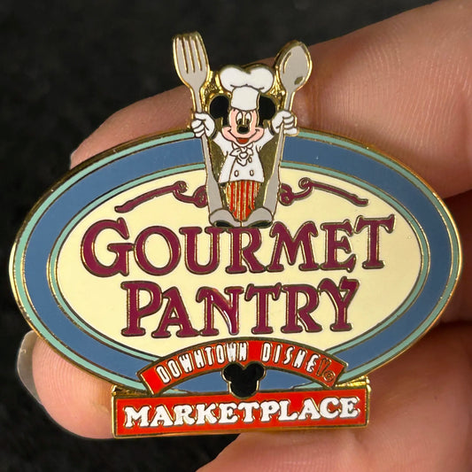 Vintage - Mickey Mouse - Gourmet Pantry - Downtown Disney - Marketplace - Disney Pin