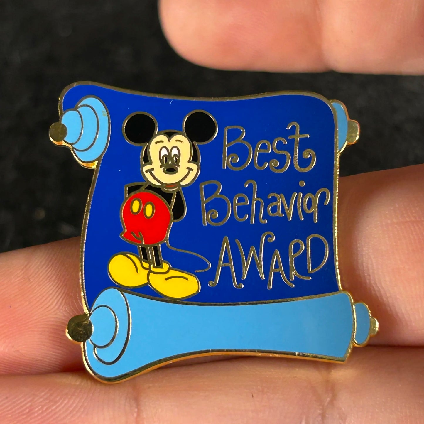 2001 - Vintage - Mickey Mouse - Best Behavior Award - Disney Pin