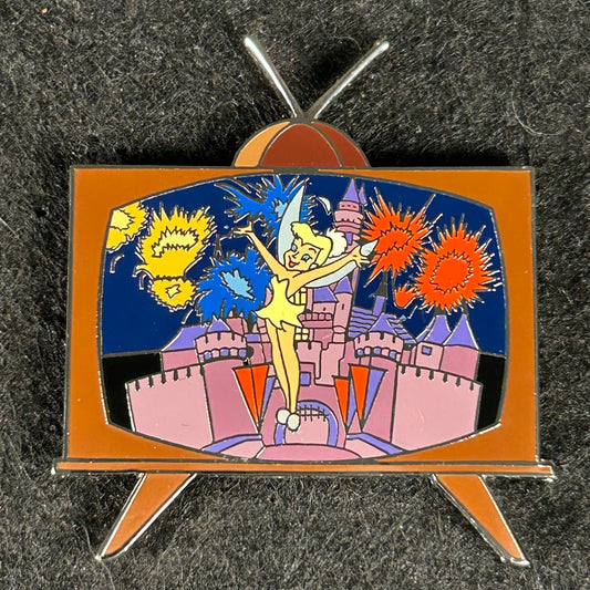 Vintage - Tinker Bell - TV - Wonderful World Of Color - With Castle - Disney Pin