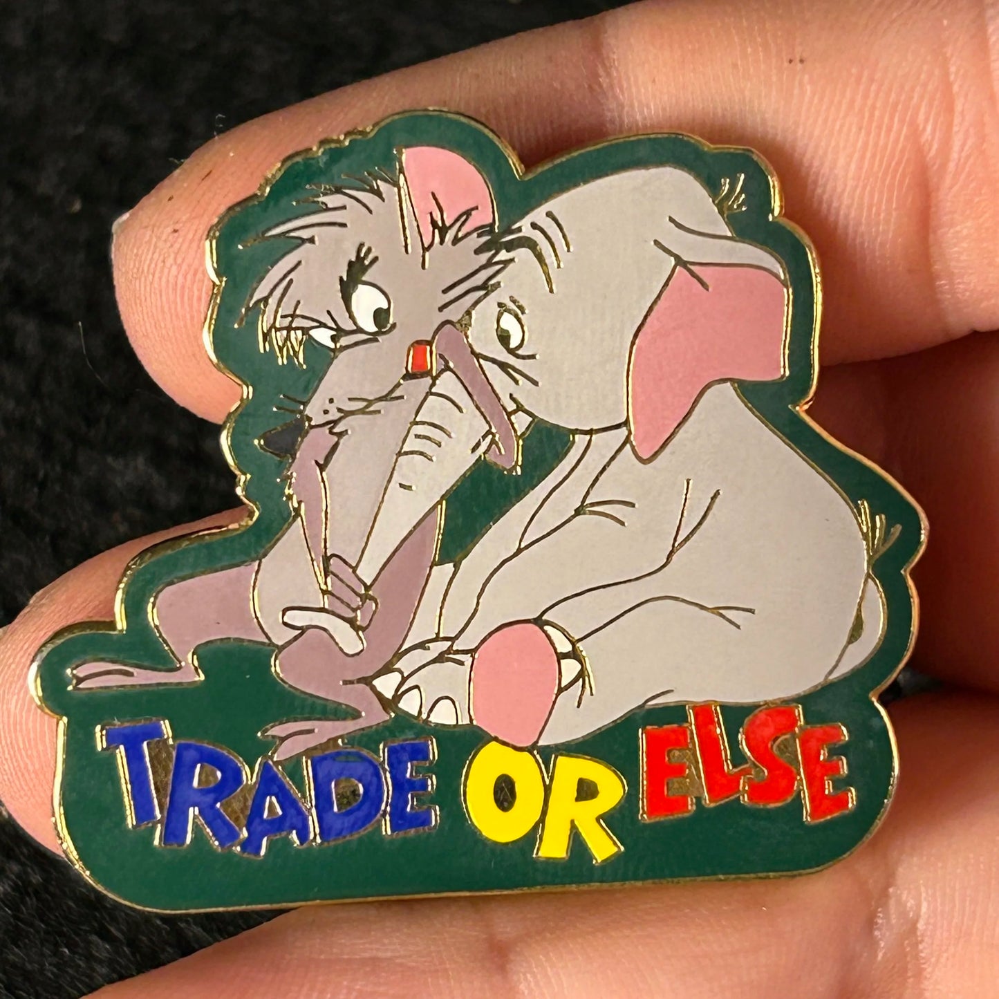 2001 - Goliath Li and Mean Mouse - Trade Or Else - Mickeys Trade Parade - LE 2,500 - Disney Pin