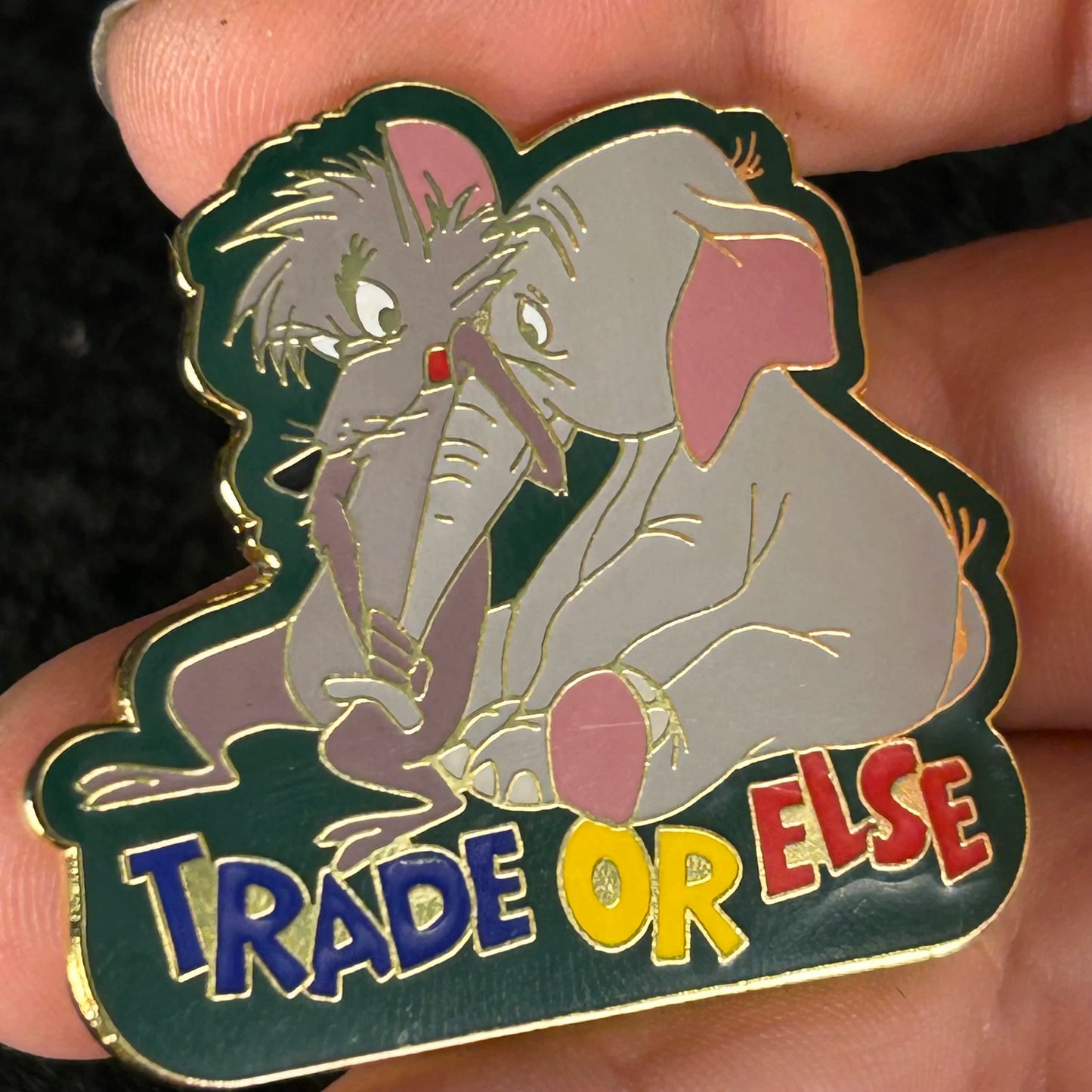 2001 - Goliath Li and Mean Mouse - Trade Or Else - Mickeys Trade Parade - LE 2,500 - Disney Pin