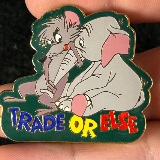 2001 - Goliath Li and Mean Mouse - Trade Or Else - Mickeys Trade Parade - LE 2,500 - Disney Pin