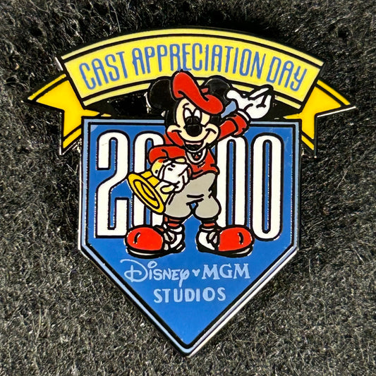 2000 - Mickey Mouse - MGM Studios - Cast Appreciation Day - Disney Pin