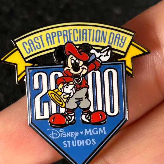 2000 - Mickey Mouse - MGM Studios - Cast Appreciation Day - Disney Pin