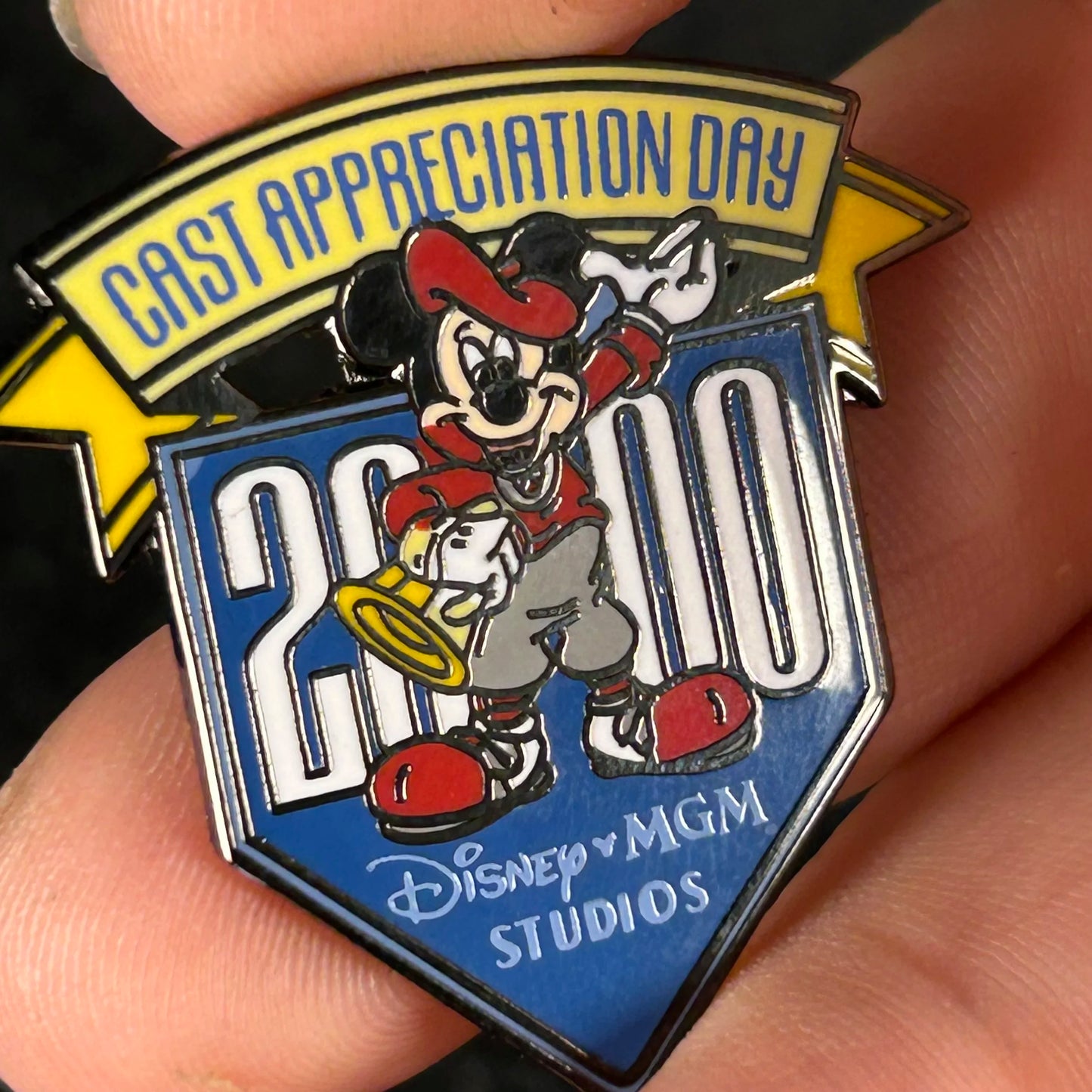 2000 - Mickey Mouse - MGM Studios - Cast Appreciation Day - Disney Pin