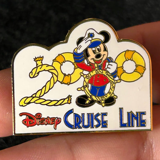 2000 - Mickey Mouse - Captain - DCL - Disney Pin