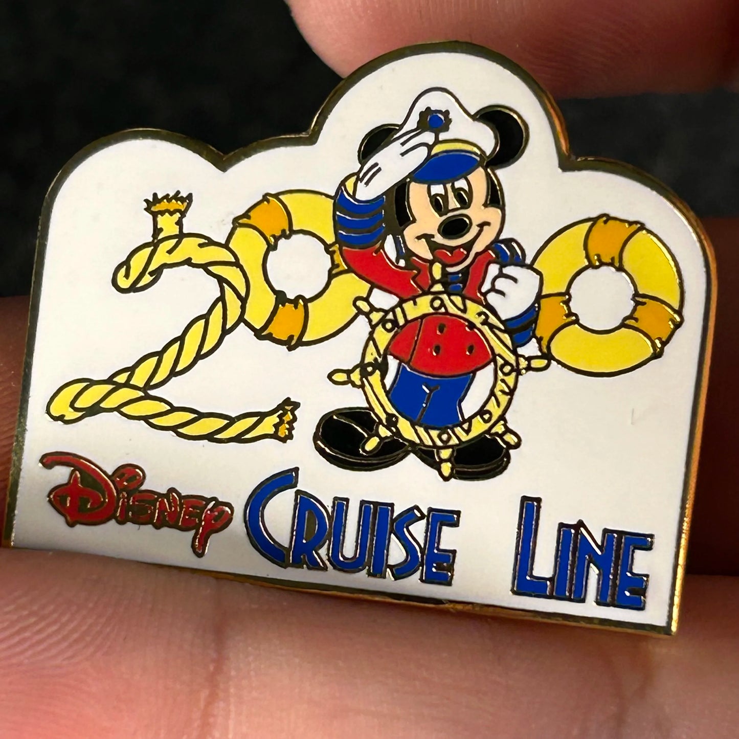 2000 - Mickey Mouse - Captain - DCL - Disney Pin