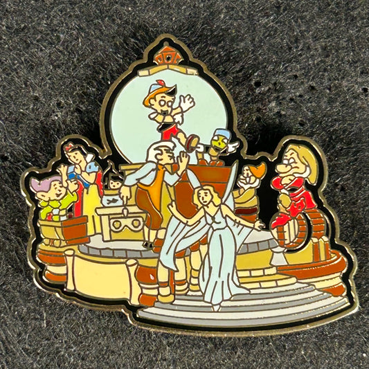 2001 - Snow White and Pinocchio - Share A Dream Come True Parade - Disney Pin