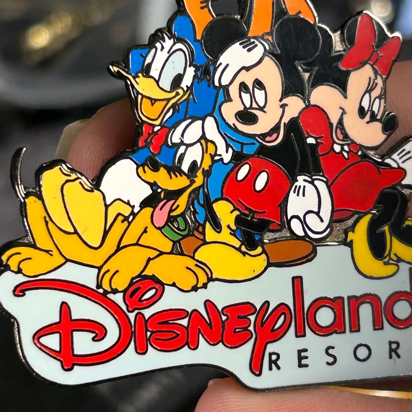 2001 - Mickey, Minnie, Pluto, Goofy, and Donald Duck - DLR - Disney Pin