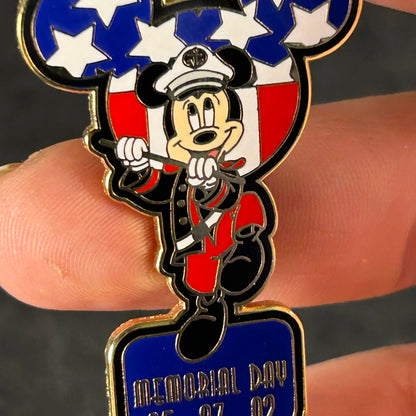 2002 - Mickey Mouse - Memorial Day -DLR - LE 3,500 - Disney Pin