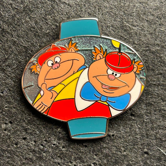 2024 - Tweedledee and Tweedledum - Alice In Wonderland - Lantern - Mystery Pin