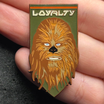 2019 - Chewbacca- Loyalty - Star Wars - Banner - Disney Pin