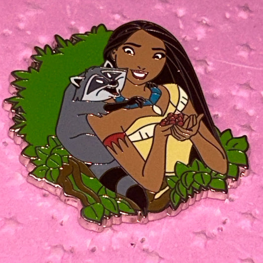 2022 - Pocahontas and Meeko - One Family - LR - Disney Pin