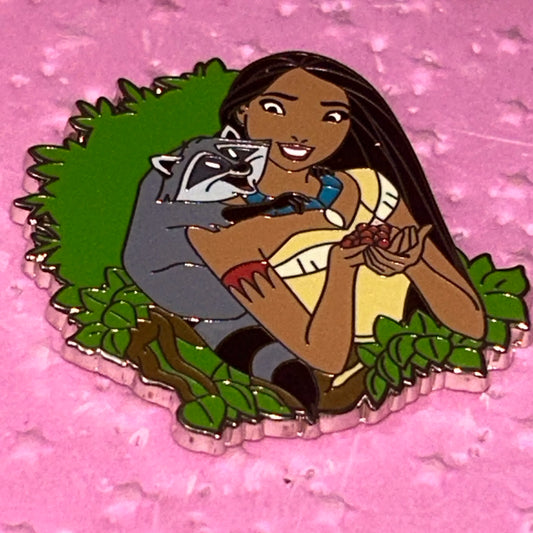 2022 - Pocahontas and Meeko - One Family - LR - Disney Pin