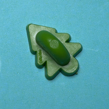 (Pack of 6) Green Tree - Rubber Pin Clutches - Hive Exclusive (CH-13)