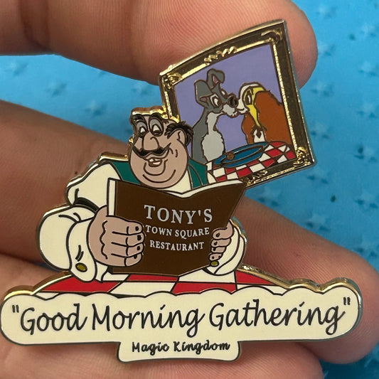 2010 - Lady and The Tramp - Tony’s Town Square Restaurant - Pin