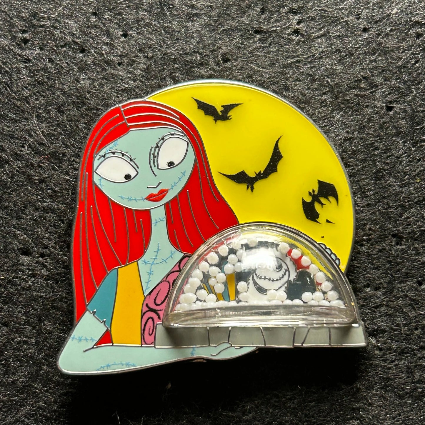 2024 - Sally - and Jack Skellington Snow Globe - NBC - LE 4,500 - Disney Pin