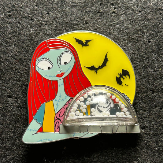 2024 - Sally - and Jack Skellington Snow Globe - NBC - LE 4,500 - Disney Pin