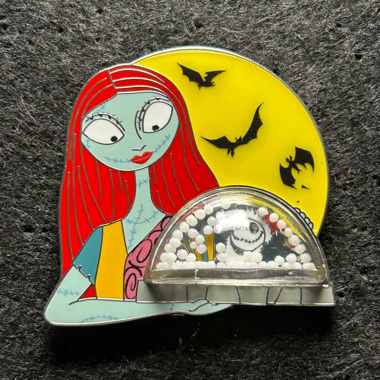 2024 - Sally - and Jack Skellington Snow Globe - NBC - LE 4,500 - Disney Pin