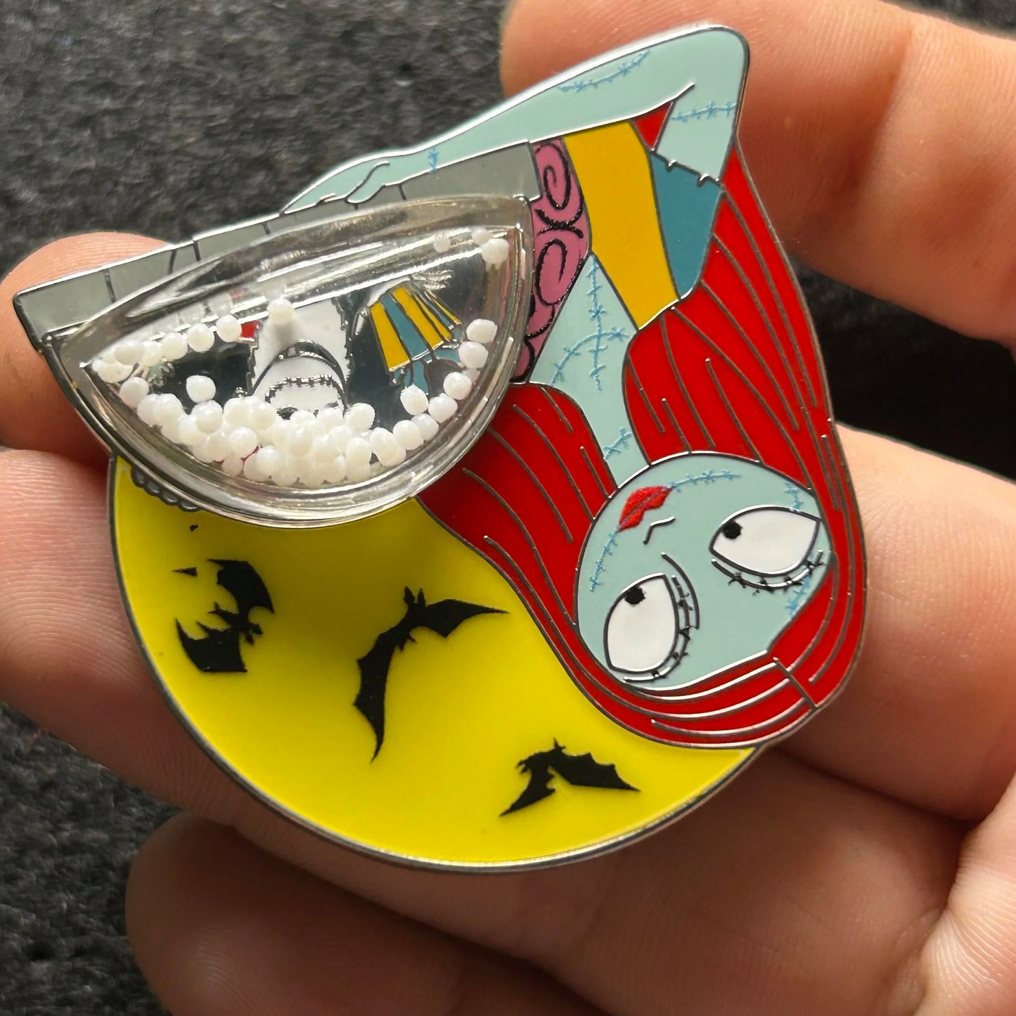 2024 - Sally - and Jack Skellington Snow Globe - NBC - LE 4,500 - Disney Pin