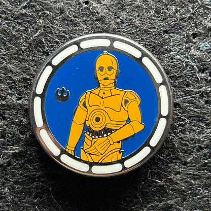 2020 - C3-PO - Star Wars - Hidden Disney - DLR - Pin
