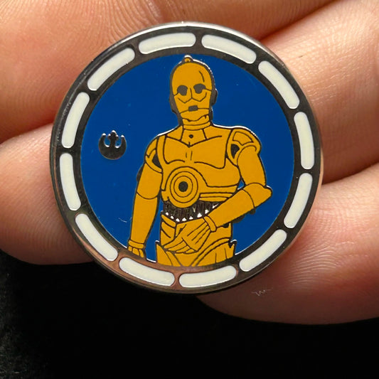 2020 - C3-PO - Star Wars - Hidden Disney - DLR - Pin